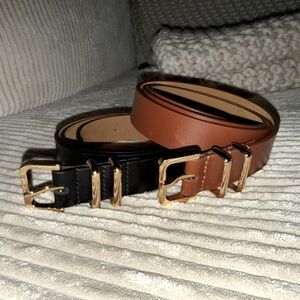 Abercrombie & Fitch Belts (2)